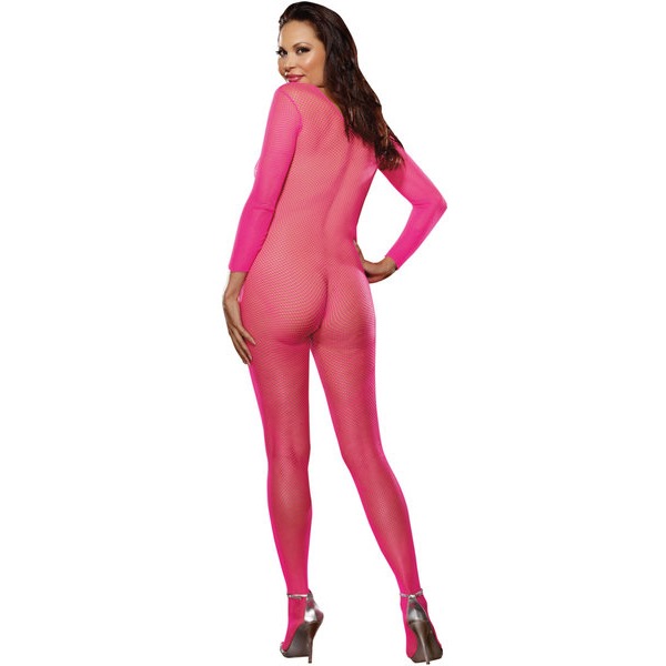 Body Stocking Neon Pink Queen