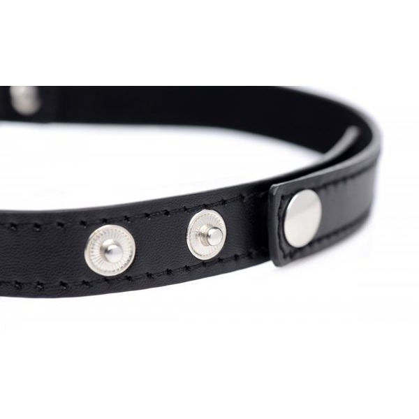 MASTER SERIES DARK HEART CHROME HEART BLACK CHOKER
