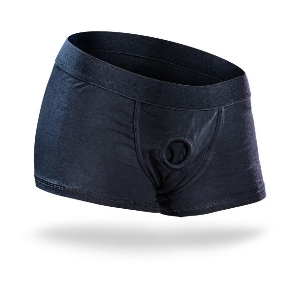 Temptasia Harness Briefs Xlarge Black