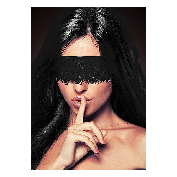 Mystere Lace Mask Black