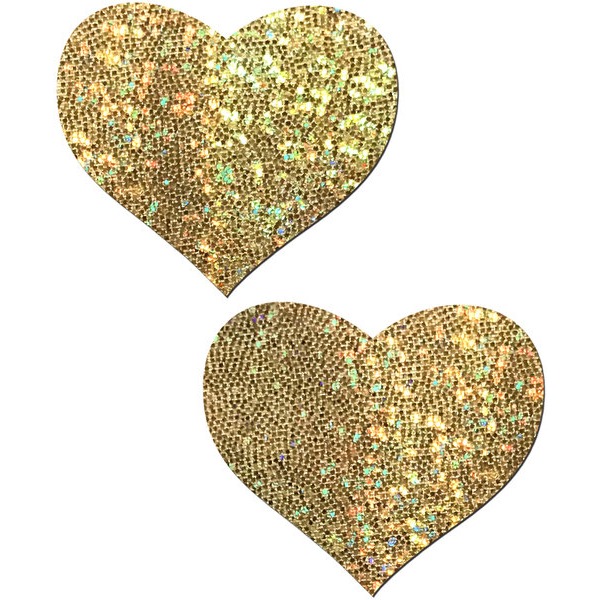 PASTEASE GOLD GLITTER HEART