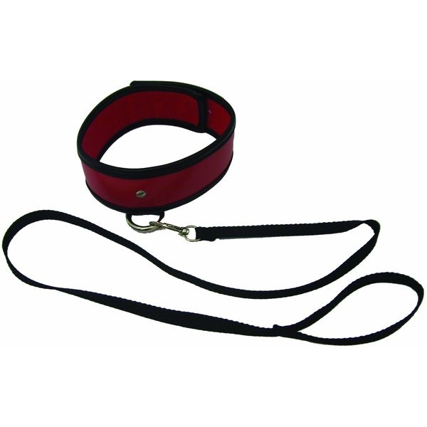 Sex & Mischief Red Leash & Collar