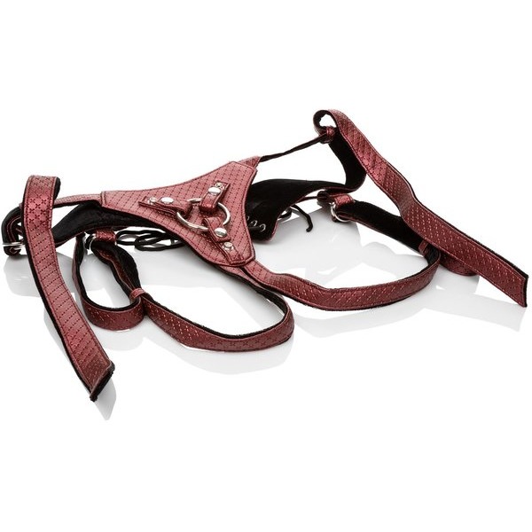 HER ROYAL HARNESS THE REGAL QUEEN RED