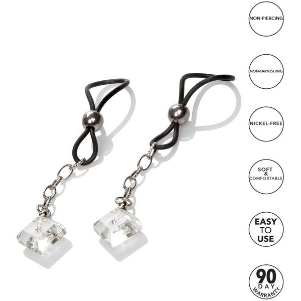 Nipple Play Non Piercing Nipple Jewelry Crystal Gem