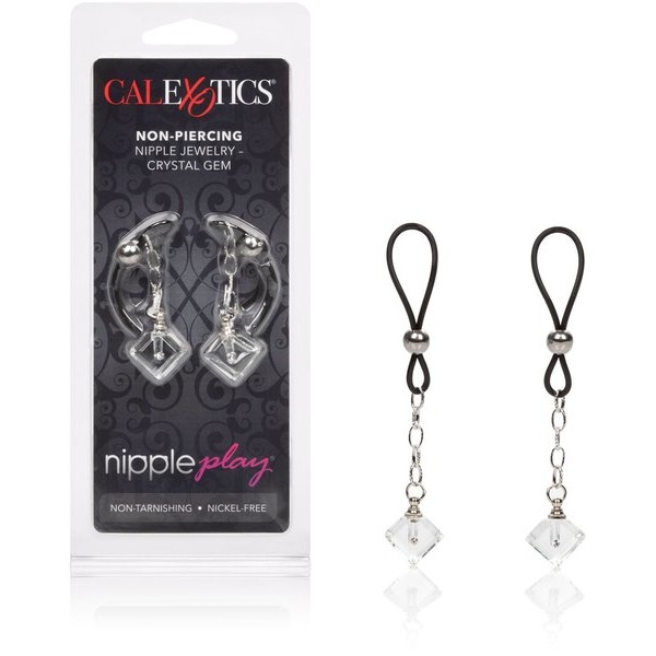 Nipple Play Non Piercing Nipple Jewelry Crystal Gem