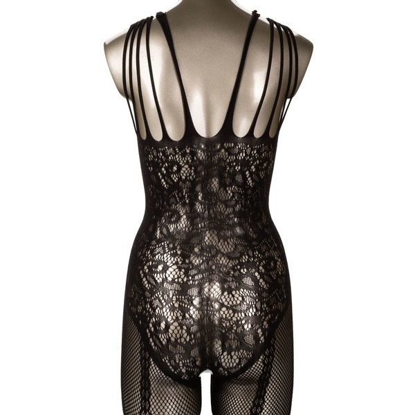 SCANDAL STRAPPY LACE BODY SUIT