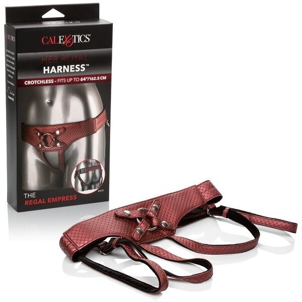 HER ROYAL HARNESS THE REGAL EMPRESS RED