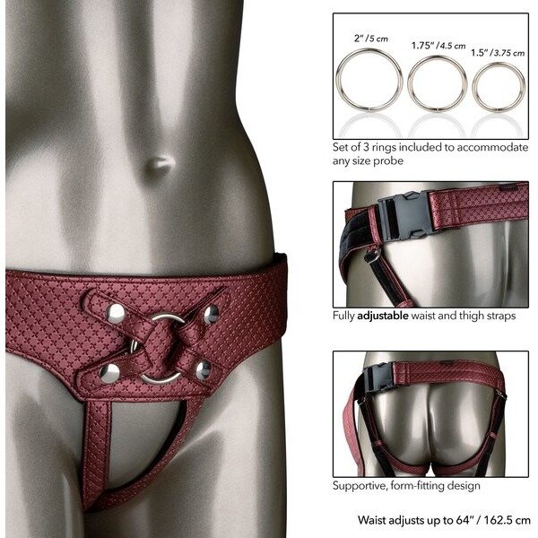 HER ROYAL HARNESS THE REGAL EMPRESS RED