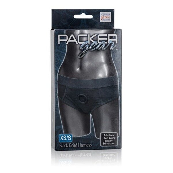 Packer Gear Black Brief Harness Xs/s