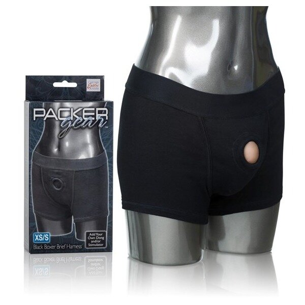 Packer Gear Black Boxer Harness Xs/s