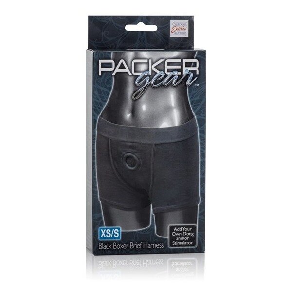 Packer Gear Black Boxer Harness Xs/s