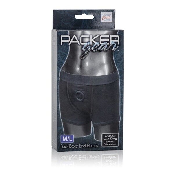 Packer Gear Black Boxer Harness M/l