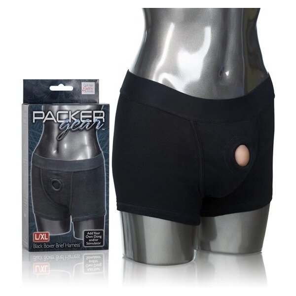 Packer Gear Black Boxer Harness L/xl