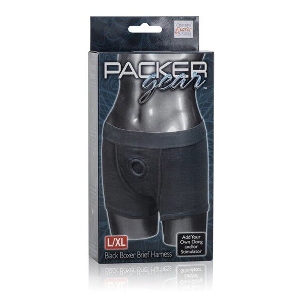 Packer Gear Black Boxer Harness L/xl