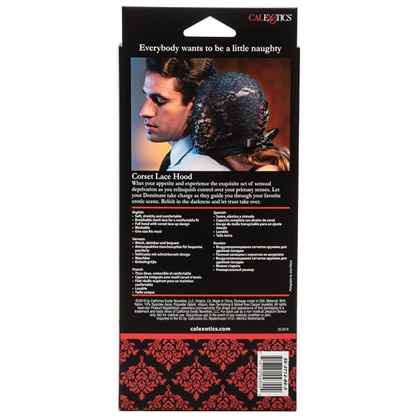 SCANDAL CORSET LACE HOOD
