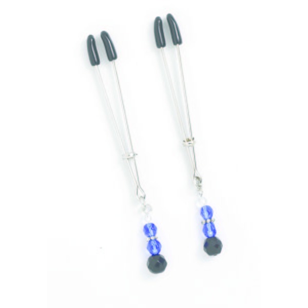 Adj Clamp W/blue Beads