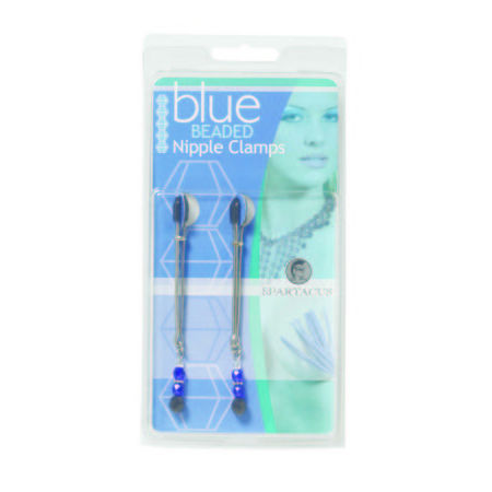 Adj Clamp W/blue Beads