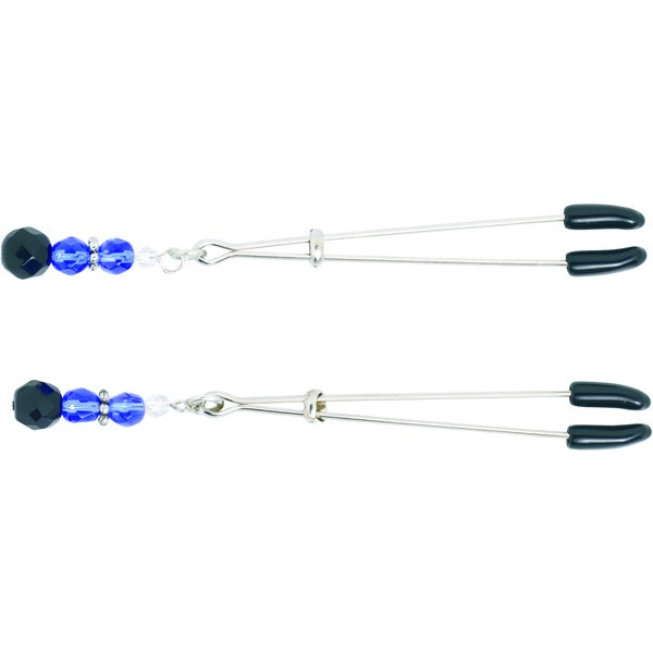 Adj Clamp W/blue Beads
