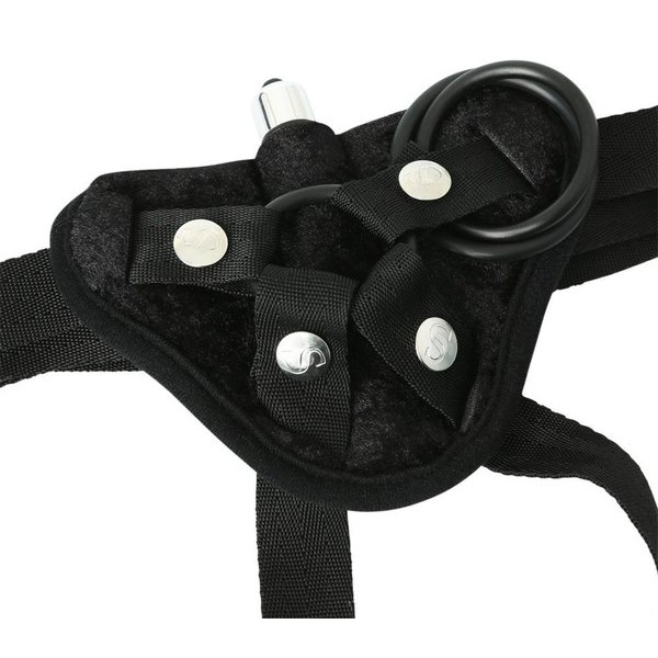 Black Harness W/mini Vibe