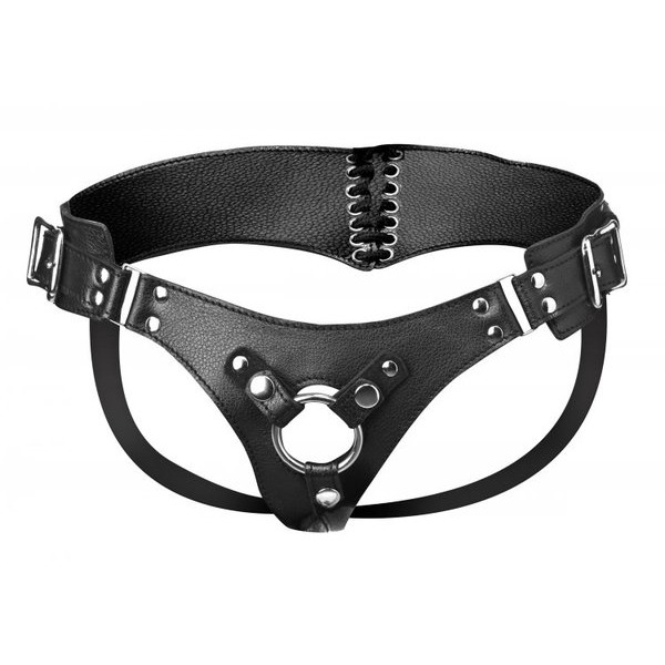 Strap U Bodice Corset Style Strap On Harness