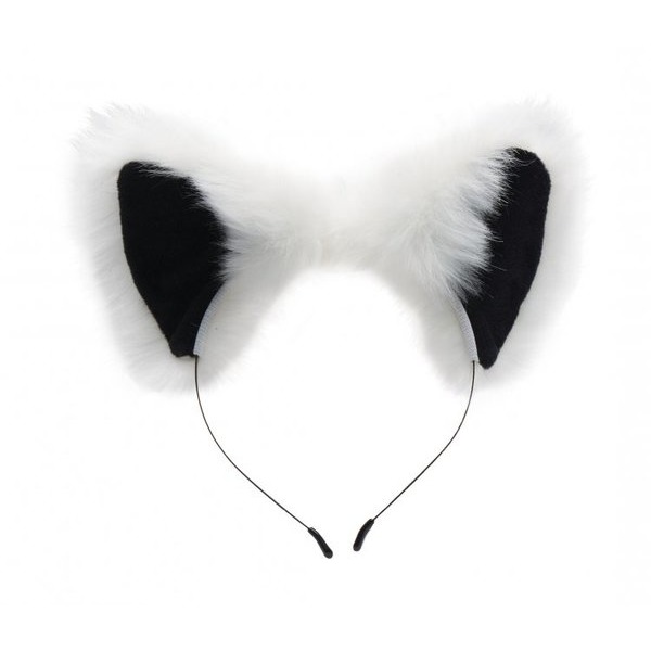 Tailz White Fox Tail & Ears Set