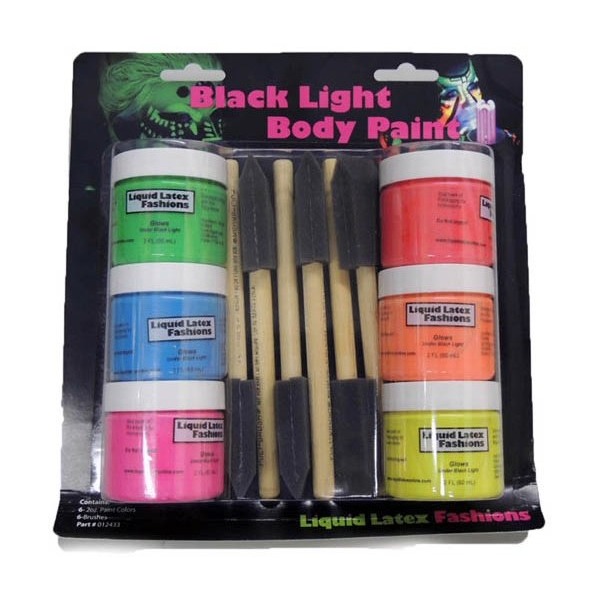 Blacklight Kit W/6 Free Brushes