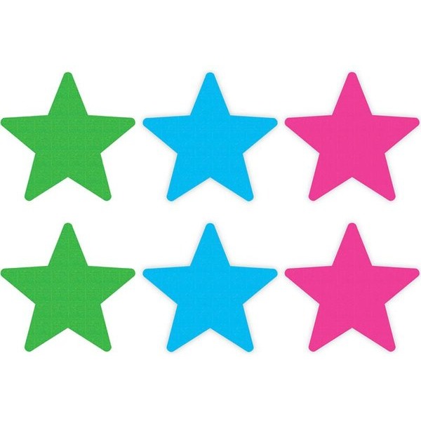 Pasties Neon Star 3pk Asst.