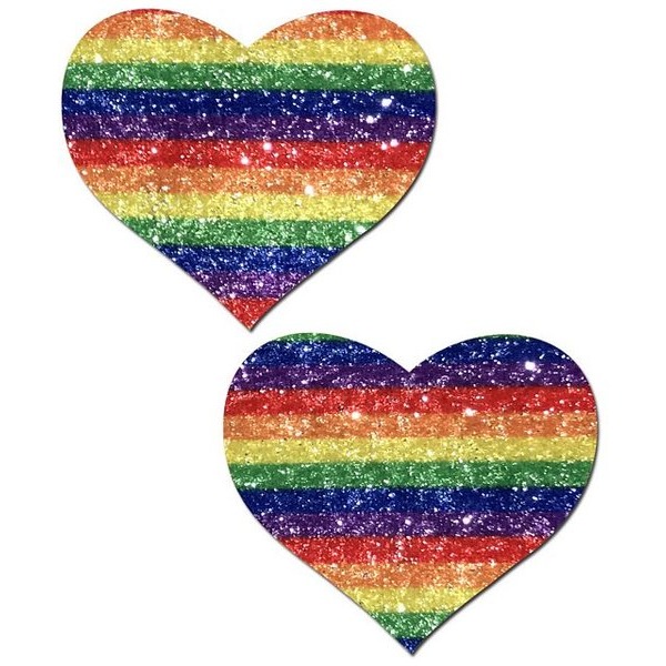 Pastease Glitter Rainbow Heart