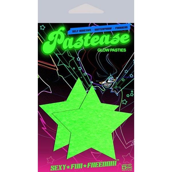 Pastease Glow In The Dark Stars Pasties